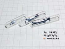 (0 1 0 5 1G) glass seal bright rhenium foil metal rhenium Re 9999 thin rhenium sheet