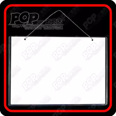 Blank business house number handwritten listing prompt billboard writable DIY hand-painted price advertising self-writing board