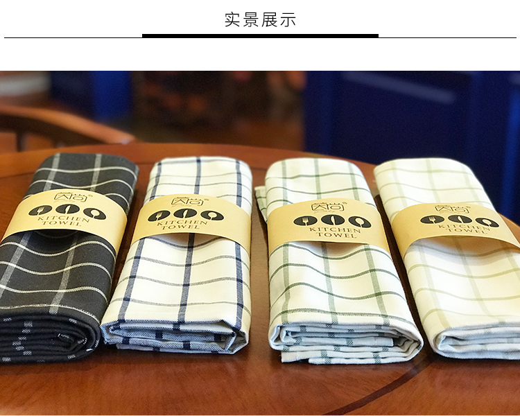 Hiện đại nhỏ gọn kẻ sọc placemats sinh viên placemat vải nhà cách nhiệt pad vải bảng mat thực phẩm ảnh đặt ra vải khăn trải bàn dài