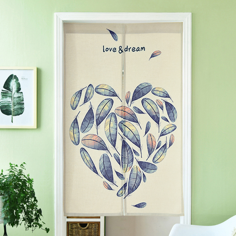 Gió Bắc Âu rèm nửa rèm flamingo phòng ngủ rèm vải nhà bếp vách ngăn chống khói nhà - Phụ kiện rèm cửa khung rèm thử đồ
