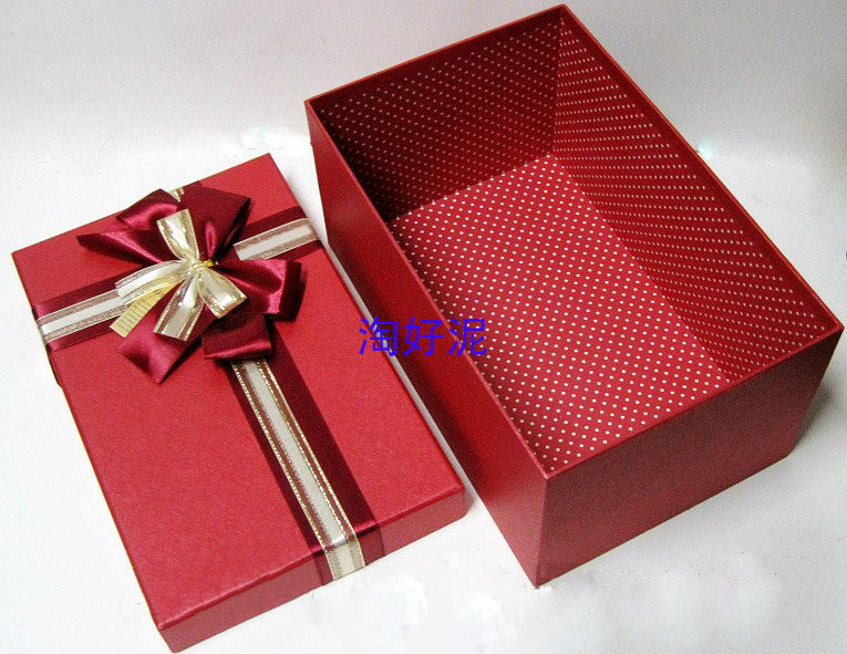 Rectangular super large high-end gift packaging box of large business 36*25*17cm moon cake box full 50