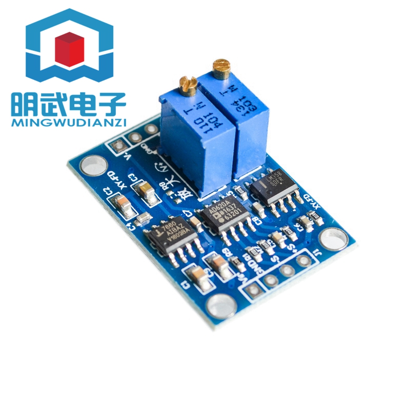 High-precision microvolt millivolt voltage amplifier Small signal instrumentation amplifier AD620 transmitter