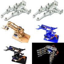 Robot manipulator arm DIY parts UNO learning kit acrylic maker kit single paw without steering gear