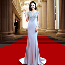 Gown Dress Feminine Banquet Temperament 2022 New Summer Advanced Sensation Simple And Sexy sexier Chair Long Dress