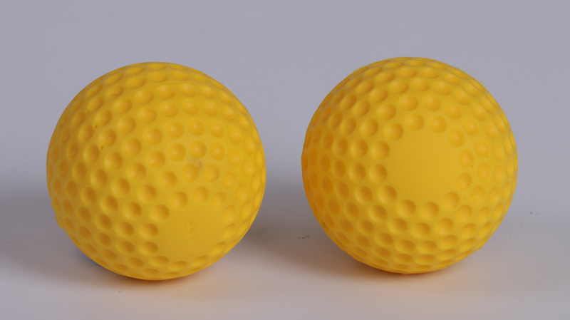 Chất lượng cao bóng máy đặc biệt lõm lỗ bóng chày softball kháng mặc kháng đào tạo PU foam sponge mềm bóng 	quả bóng chày da cứng	