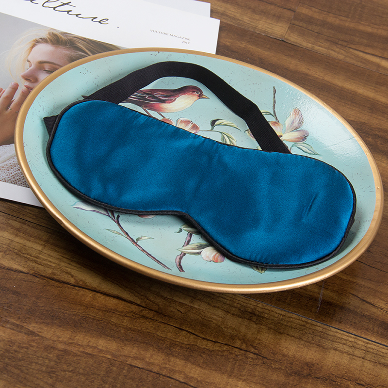 Soft breathable silk silk lunch silk silk silk shading sleep eye cover woman send earplug