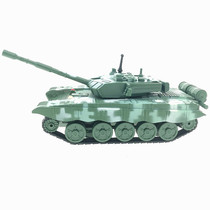 Alloy return force small tank car German Leopard 2 children mini military taxi helicopter model toy