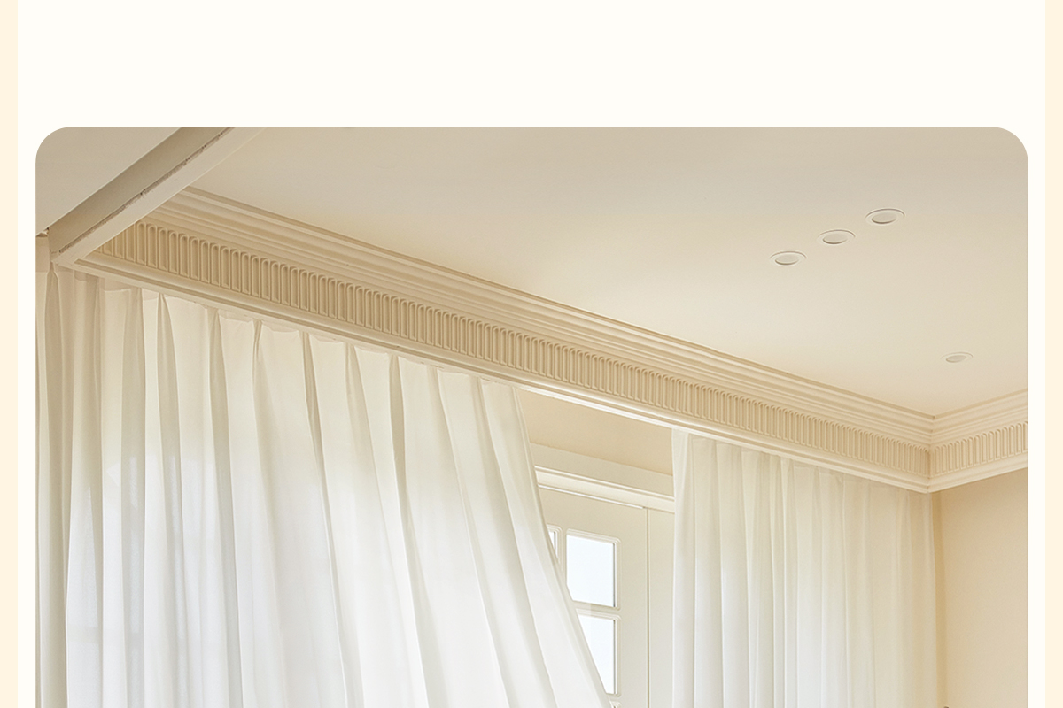 High-Quality White Tulle Curtains - Sheer Chiffon Drapes for Living Room and Bedroom Decor