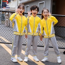 Kindergarten garden uniform autumn suit primary school uniform spring and autumn sportswear two-piece childrens class uniform uniform clothing