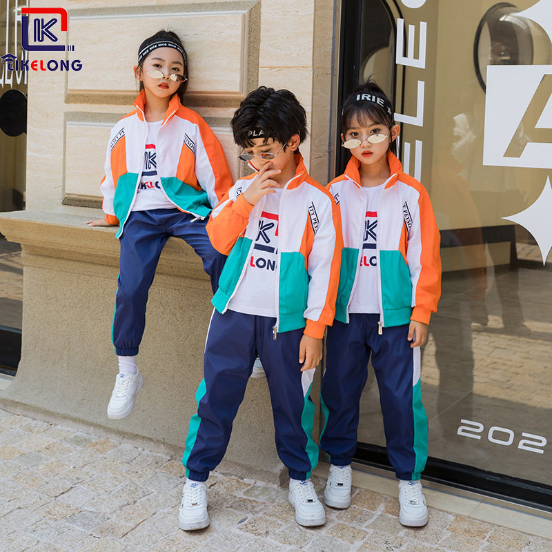 Primary and secondary school uniforms spring and autumn tide clothing suits kindergarten garden uniforms winter two-piece children's class uniform uniform clothing