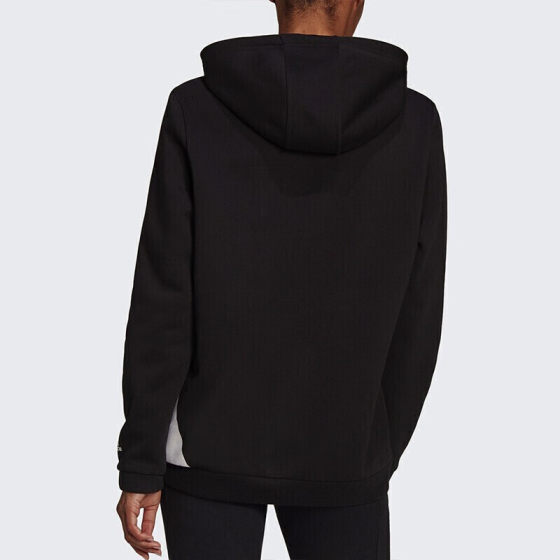 正品阿迪达斯LOGO HOOD W女子户外运动休闲舒适连帽卫衣HI1204