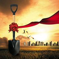 Круглая железная ручка