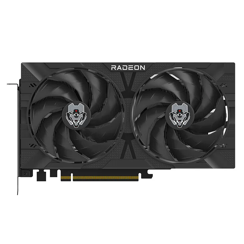 ВСТАРМОР графическая карта для ПК для игр (AMD RX9060XT) alloy 16GD6 с двумя вентиляторами