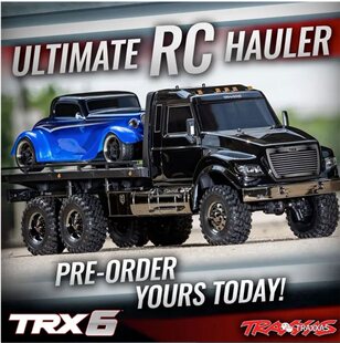 Traxxas дистанционный электрический TRX6 квартира транспортных средств HAULER трейлер Т6 скалолазания 88086-4 бесплатная доставка