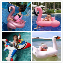 Thickened childrens swimming seat shade baby seat baby swimming ring inflatable underarm circle floating ring cartoon