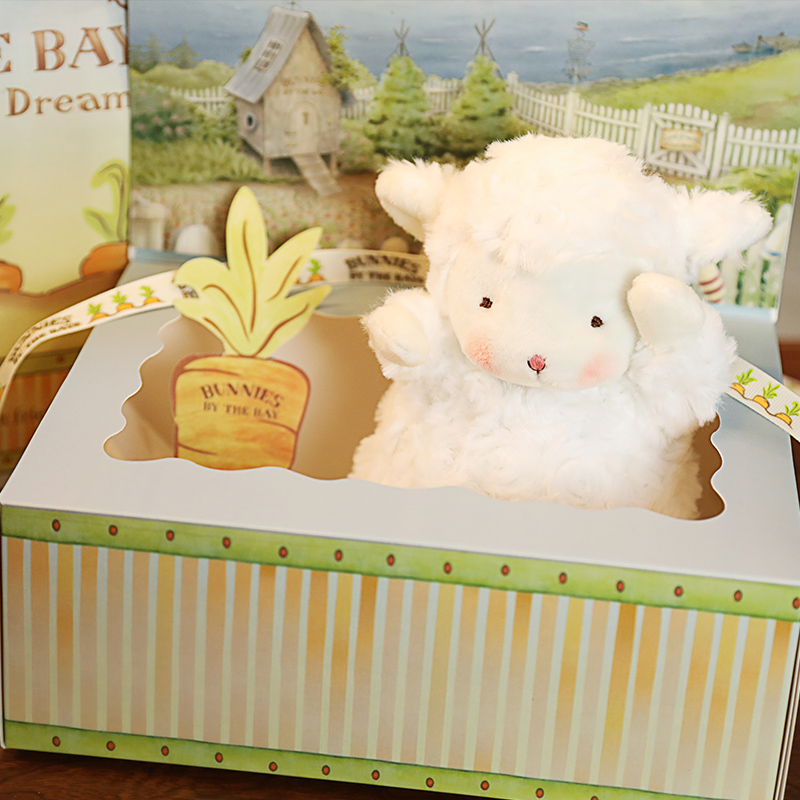 bunnies by the bay American sheep doll genuine net red plush toy small sitting sheep doll doll