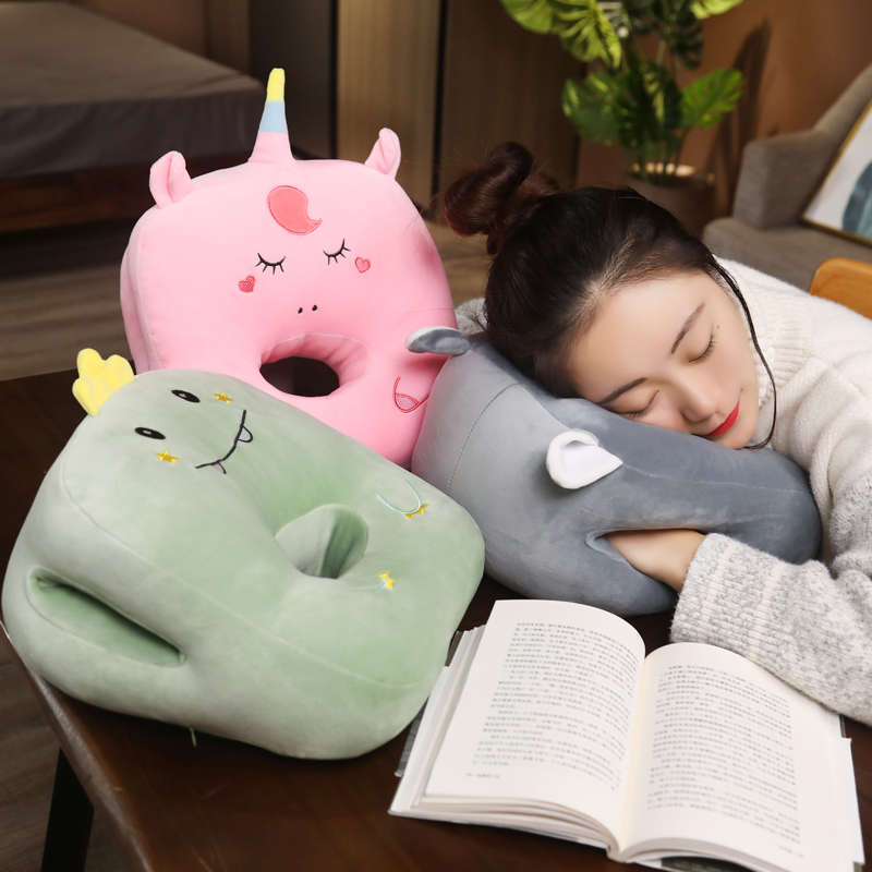 Lovely warm hands and pillow girl sleeping doll students lunch pillow toy doll girl Valentine's Day present