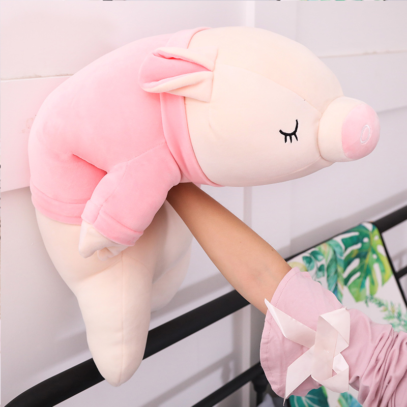 Cute Pig Hair Suede Toy Paparazzi pig hug Pillow Doll Hug Pig Cloth Doll Cute Valentine's Day New Year's Gift Woman