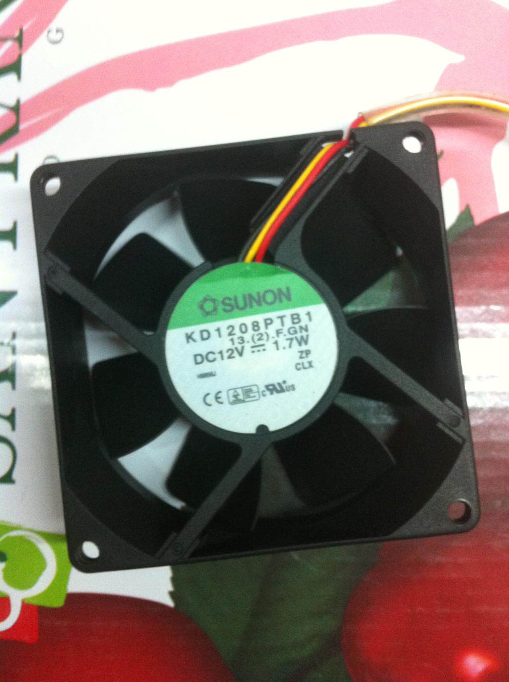 Taiwan Jianzhun SUNON KD1208PTB1 8025 DC12V 1 7W cooling fan