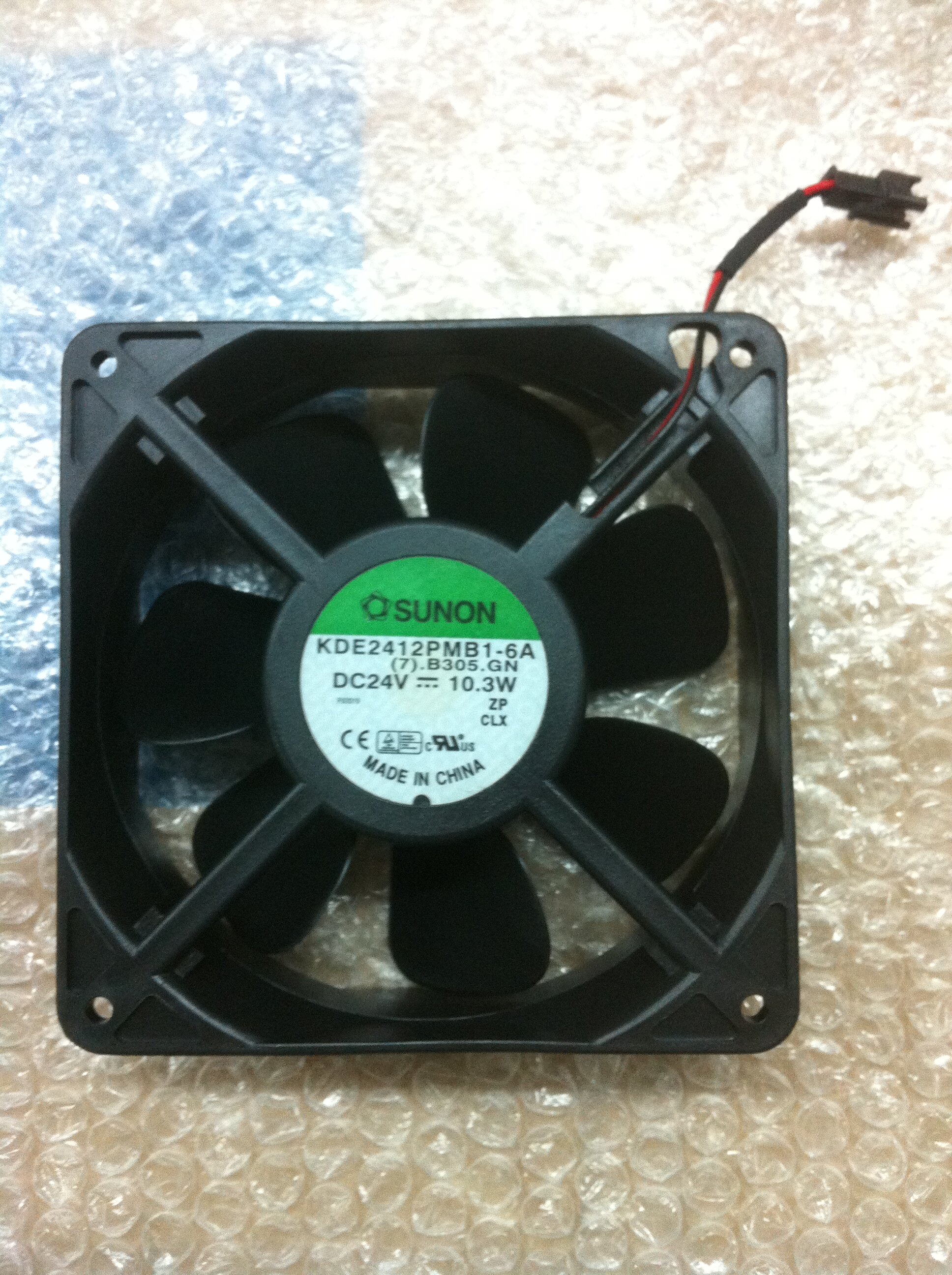 Original fit SUNON build quasi 120 * 120 * 38MM 24V KDE2412PMB1-6A 24V 3W 3W 3W converter fan