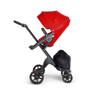 赵又廷同款 Stokke Xplory V6 黑车架款高景观婴儿推车四轮推车