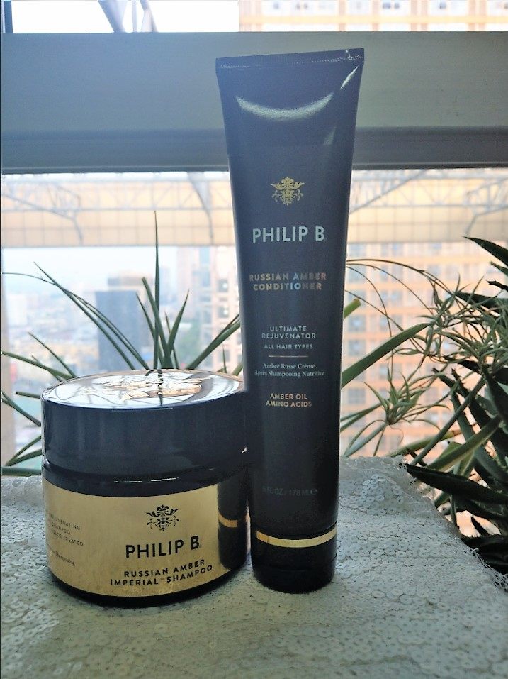 Spot Philip B Russia amber royal amber wash hair cream 355ml shampoo with shampoo