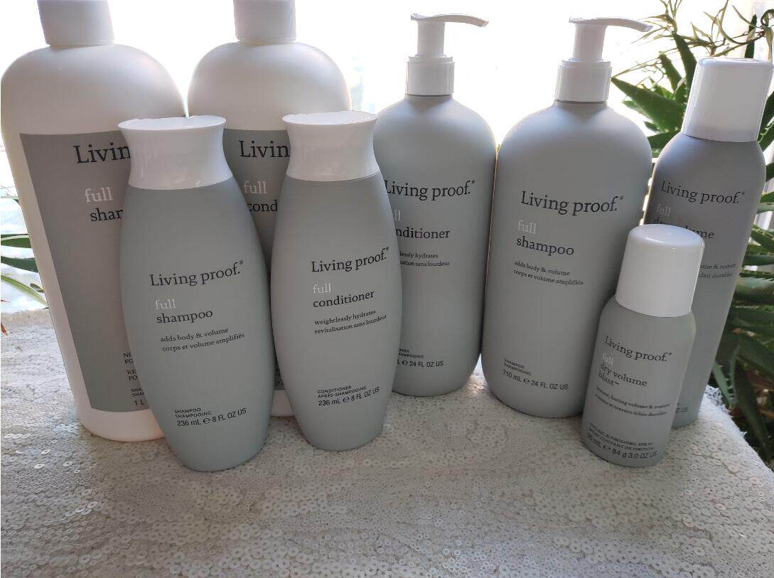 Spot soft Living proof plump shampoo conditioner Lion King explosion head fluffy long-lasting spray