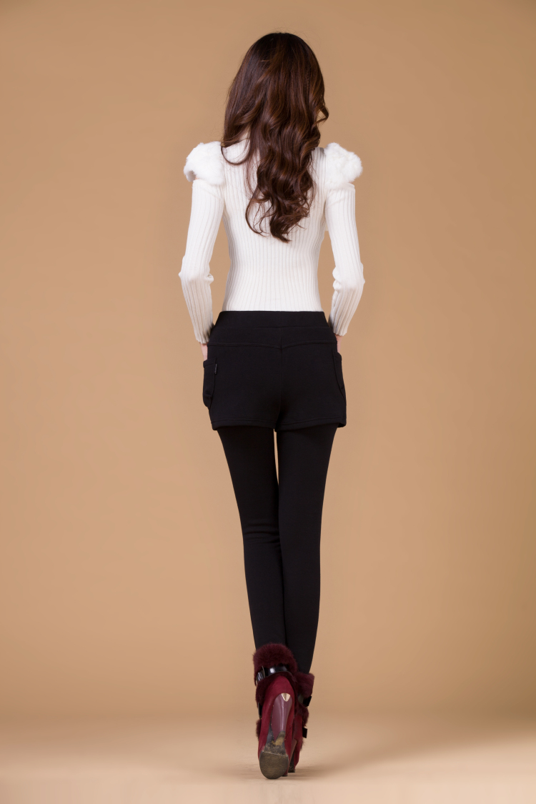 Quần legging nữ mùa đông 2017 mới nhung mỏng Plus Quần nhung dày trung niên 40-50 tuổi mẹ mùa đông quần thun ôm nữ cao cấp