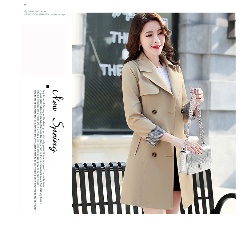 Trench pour femme en Polyester en Polyester - Ref 3226906 Image 13