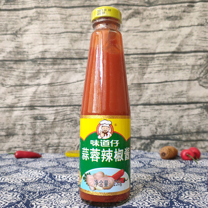 Taste Tsai Garlic Sauce Chili Sauce 230g Baked Cold Noodle Scallion Cake Sauce Garlic Hibiscus Scallop Scallop Scallop