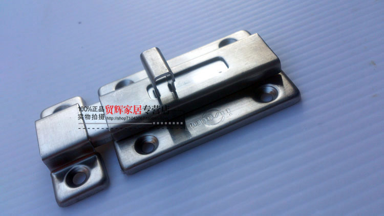 Double head bolt left and right bolt stainless steel bolt wood door bolt iron door bolt for home bolt
