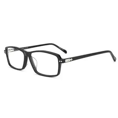 Glasses men with myopia frame finished full frame box personality round face Korean version of retro big face comfortable eyes female