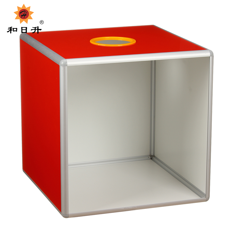 He Risheng plus size 40cm lottery box Lottery box Acrylic transparent activity multi-purpose HR-401