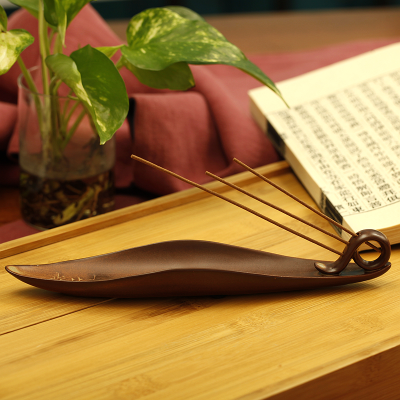 Henan Shengzhong home tea room Buddha hall incense point incense device sandalwood incense incense stick tower incense seat ceramic incense incense incense burner