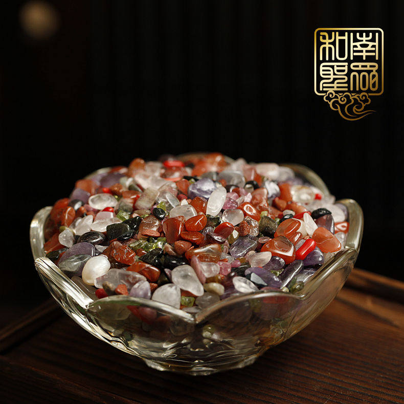 Mansion Loaded Treasure Bottle for Manza Buddha Costume Hide-in-stove Bite South Red Manau Buddhist Seven Gems 500G