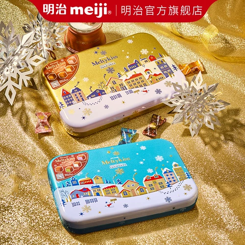 Meiji Meiji Snow Kiss Chocolate 180g золотая подарочная коробка для шоколадной коробки с шоколадной коробкой шоколад шоколад шоколад