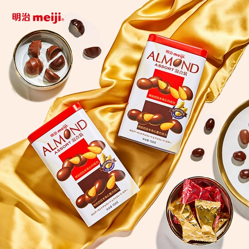 Meiji Meiji Австралийский орех 125 г/бадан Вуд 158G*4 Навык Годжин шоколад смешанный консервирован