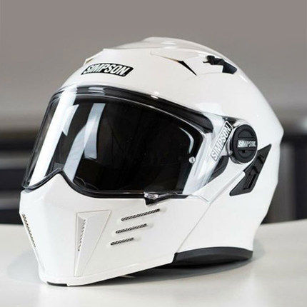 American SIMPSON Simpson MOD BANDIT Unveiled Armor Carbon Fiber Retro Safety Helmet Locomotive LOCOMOTIVE ARMOR