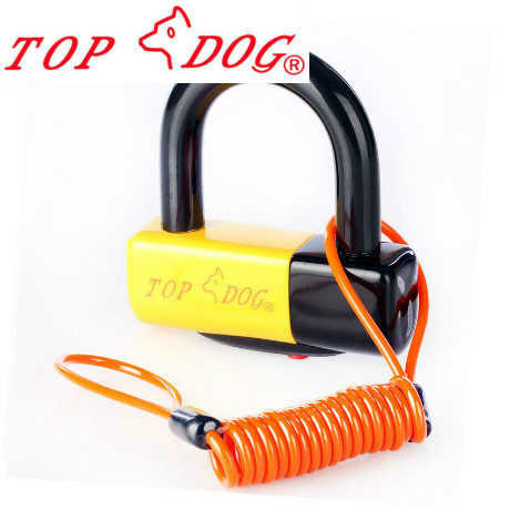 Taiwan TOPDOG lock dog king] RE3232 locomotive lock electric car lock bike lock disc brake lock