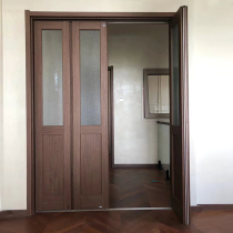 Bedroom living room kitchen bathroom solid wood folding door partition door tatami sliding door and room door custom sliding door