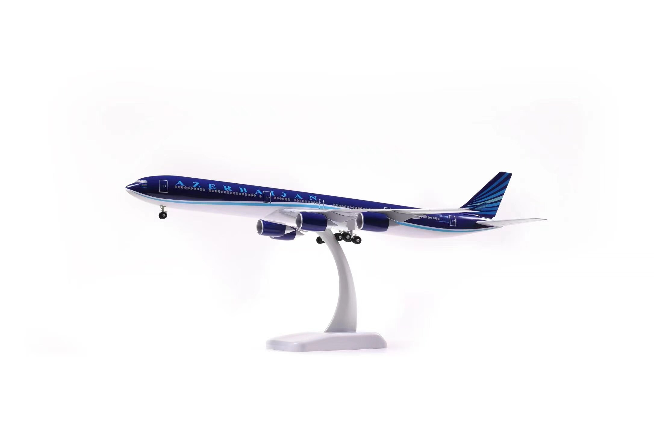 Handmade passenger aircraft model hogan 1/200 azerbaijan airbus