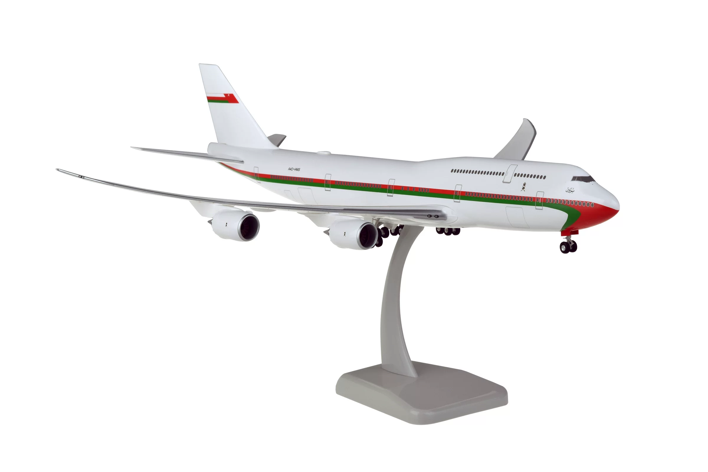 [hogan wings 1/200 B747-8 ручной авиа-модел HG11625]