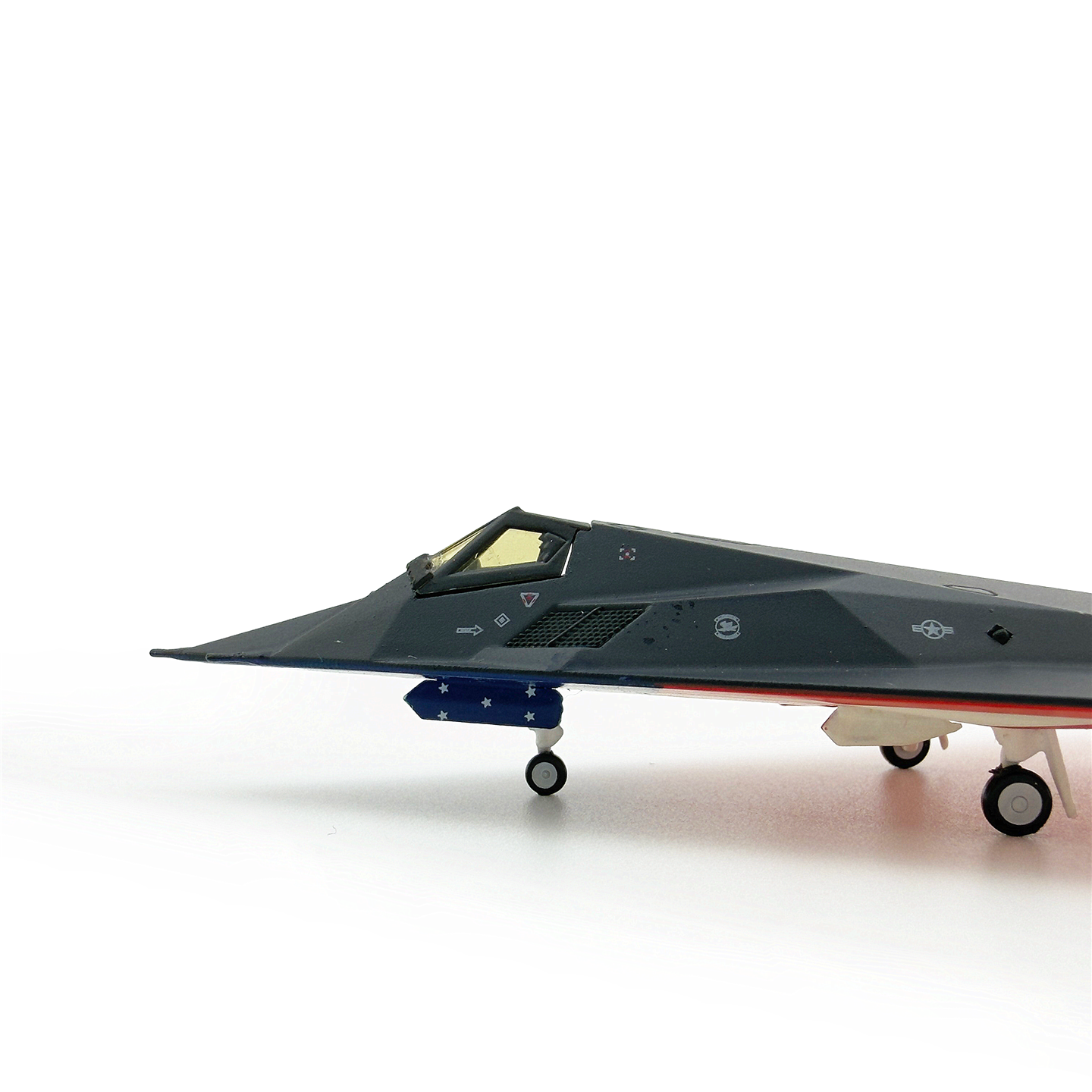 Hogan F-117A 夜鹰战斗机模型金属玩具收藏级航模🛩️-飞机模型-淘宝好物网