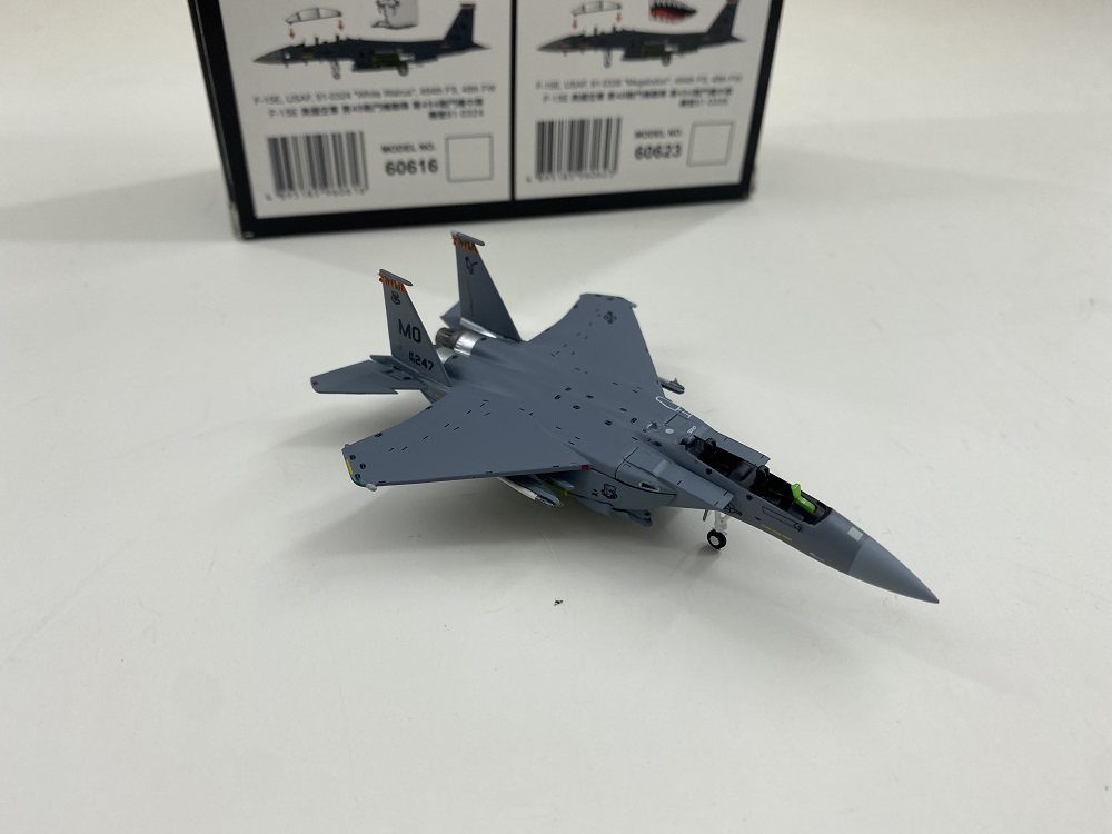 Hogan 1/200 US Air Force F-15 Strike Eagle Fighter, Alloy Aircraft