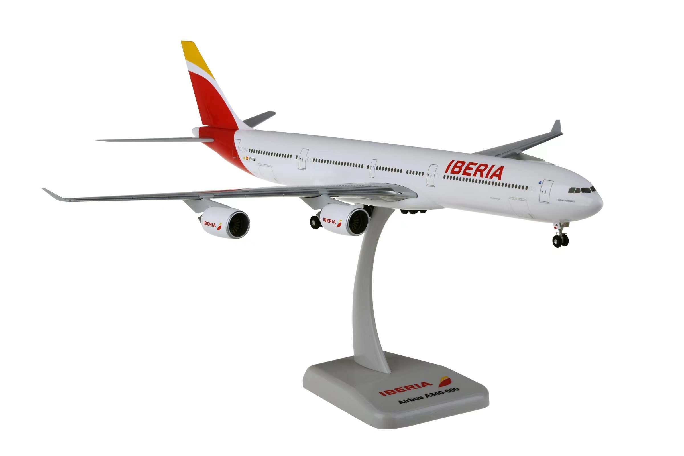 Handmade passenger aircraft model hogan 1/200 azerbaijan airbus