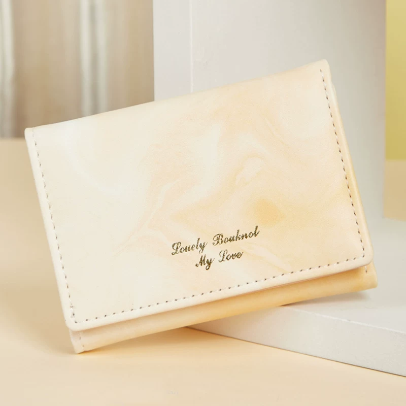 Wallet, light and thin short small cute design shoulder bag