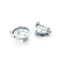 GX53 electroplated chrome cabinet paint lamp porch light plating multi-color ceiling lamp base courtyard lighting recessed