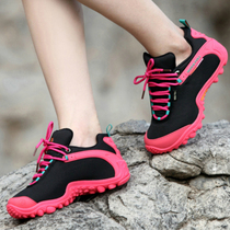 McNuggets outdoor hiking shoes female hiking shoes men waterproof slip resistant lightweight outdoor xie wang red sneakers