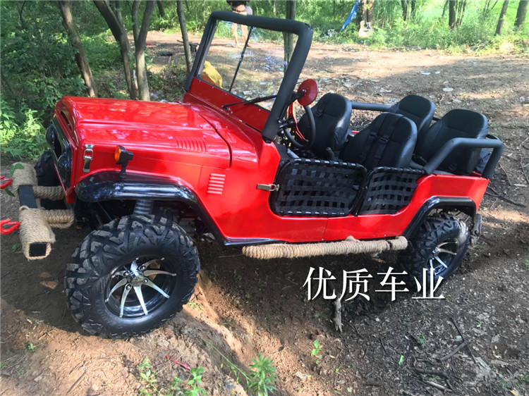 Lớn 300 Jeep Beach Assault Xe Bốn vòng tất cả các vòng hình thành của UTV xăng xe máy leo núi nông dân tham quan xe