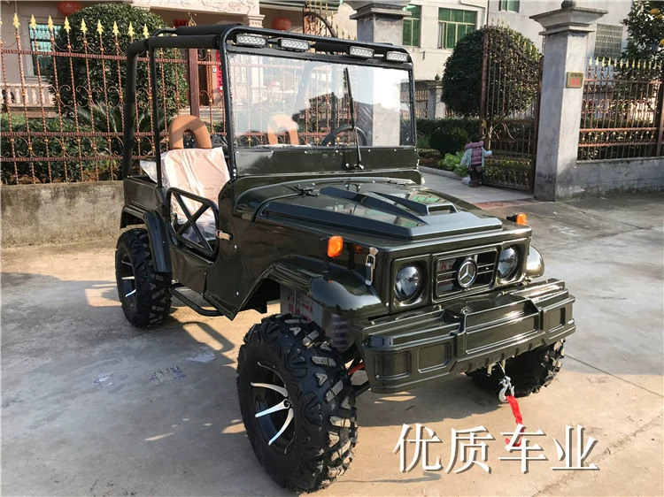 2018 lớn bốn bánh xe điện jeep dành cho người lớn bằng thép ống kart utv off-road xe máy nông dân